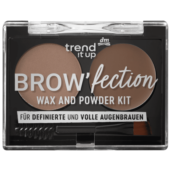 TREND IT UP Brow'fection set vosak i puder za obrve 020 