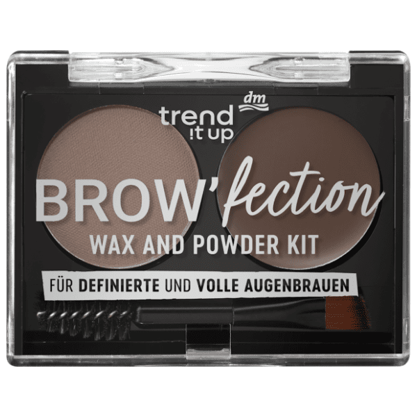 TREND IT UP Brow'fection set vosak i puder za obrve 030
