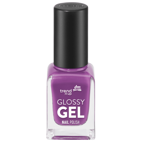 TREND IT UP Glossy gel lak za nokte 160 dark plum purple