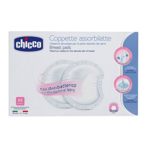 Tuferi za grudi CHICCO 60kom