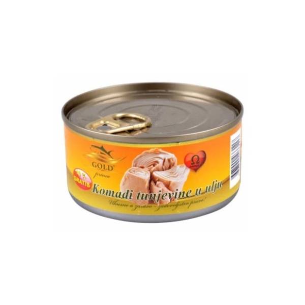 Tunjevina GOLD PRIMA komadi 170g