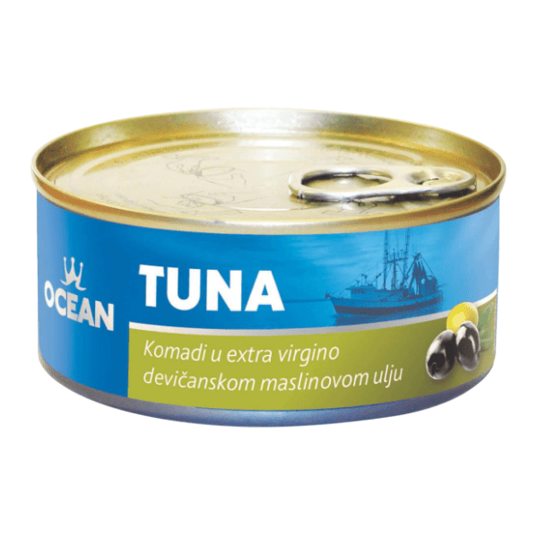 Tunjevina OCEAN komadi u maslinovom ulju 160g