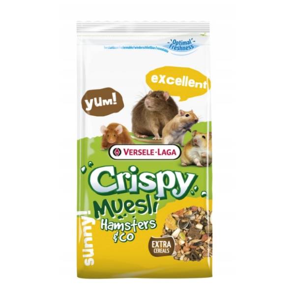 VERSELE LAGA Crispy muesli hamsters hrana za hrčke 1kg
