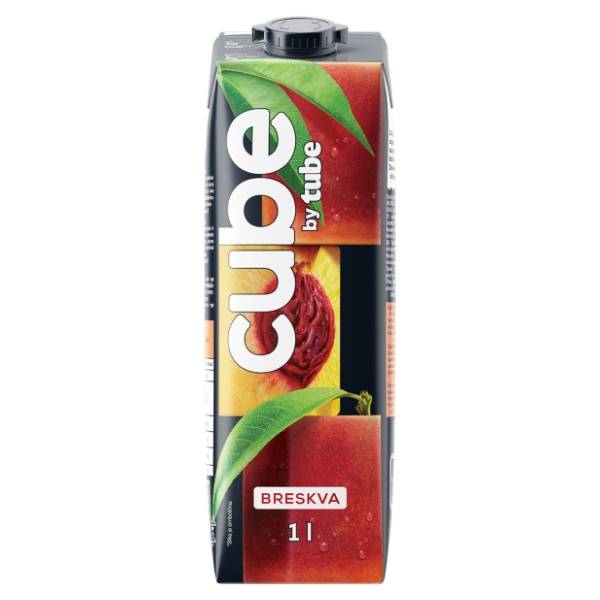 Voćni sok CUBE By Tube breskva 1l