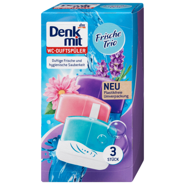 WC osveživač DENKMIT frische-trio 3x55ml
