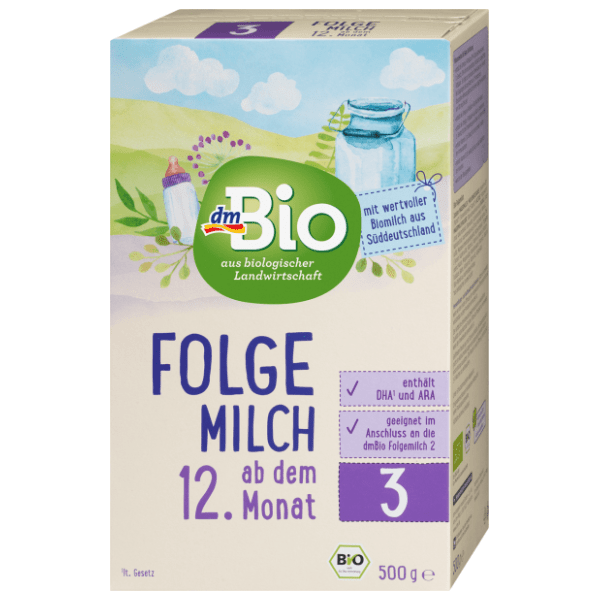 Zamensko mleko DM BIO 3 500g