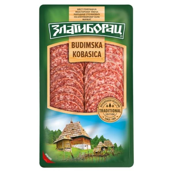 ZLATIBORAC budimska kobasica slajs 100g
