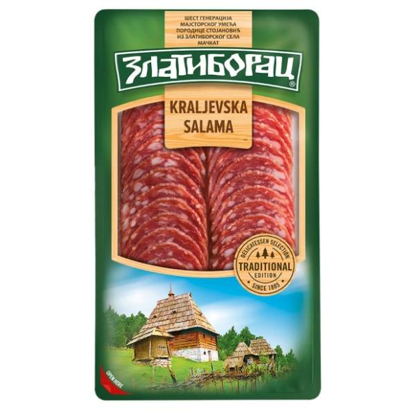 ZLATIBORAC Kraljevska salama slajs 100g