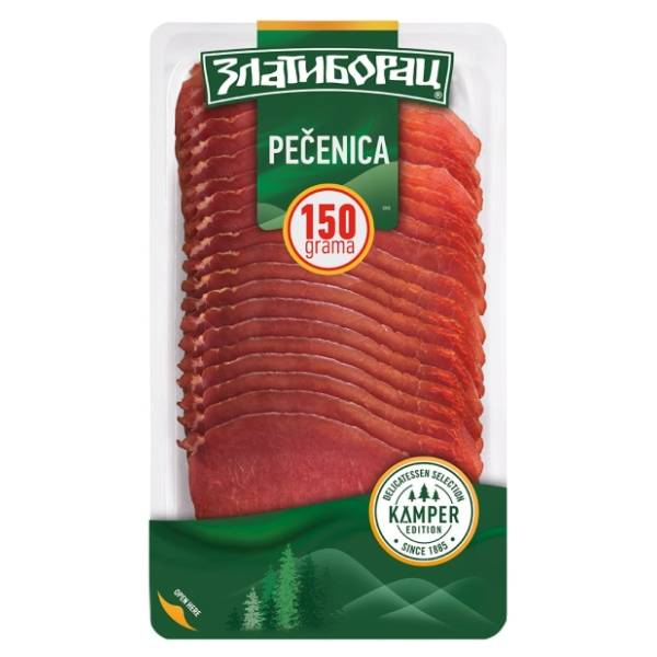 ZLATIBORAC pečenica suva kamper slajs 150g