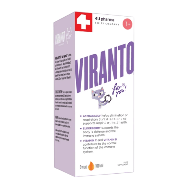 4U PHARMA Viranto for you sirup 1g+ 100ml