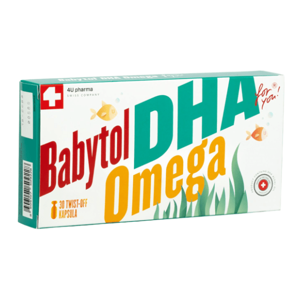 4U PHARMA Babytol DHA omega twist off kapsule 30kom