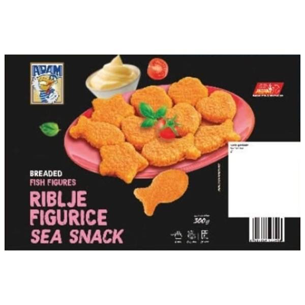 ADAM panirane riblje figurice 300g