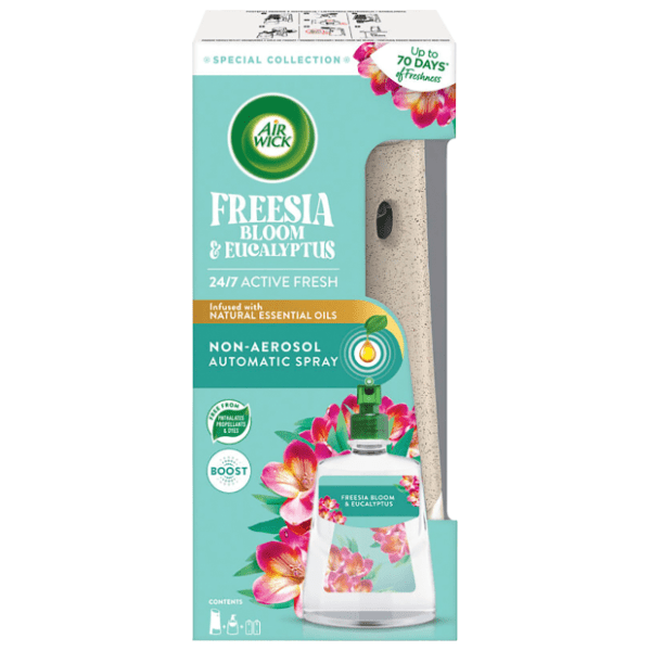 AIR WICK automatski osveživač spring breeze & vanilla 250ml