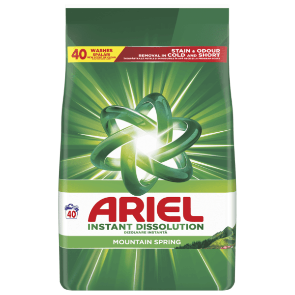 ARIEL Mountain spring deterdžent za veš 40 pranja (2,6kg)