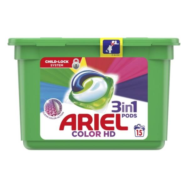 ARIEL PODS Color kapsule za veš 15kom