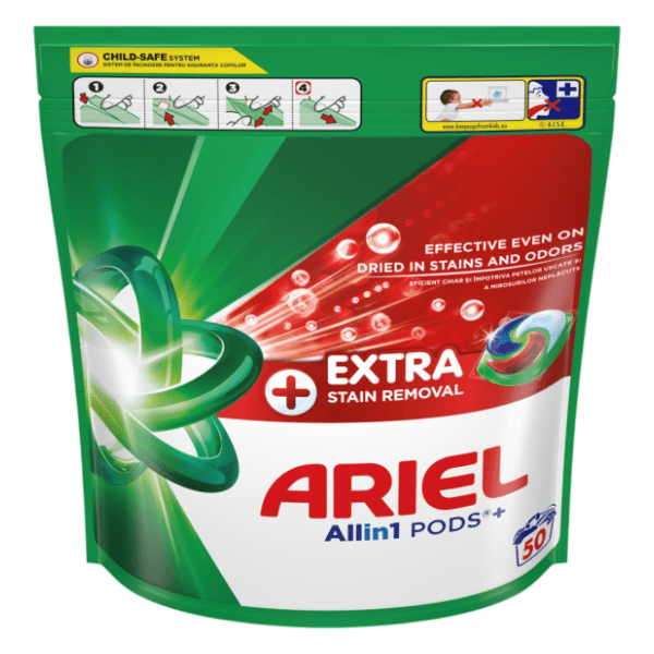 ARIEL PODS Extra clean kapsule za veš 50kom