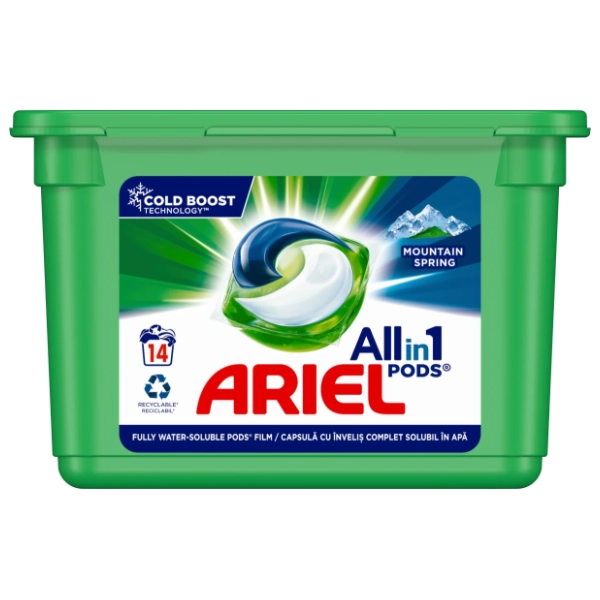 ARIEL PODS Mountain spring kapsule za veš 14kom