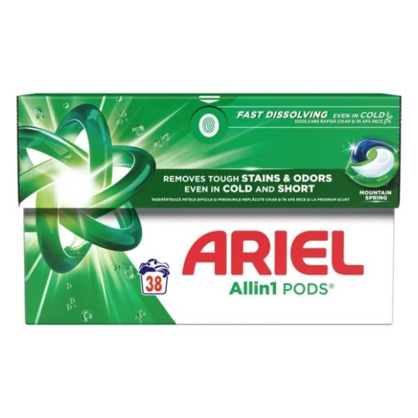 ARIEL PODS Mountain spring kapsule za veš 38kom