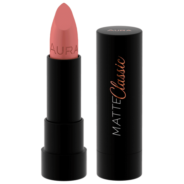 AURA Matte classic ruž za usne 152 nude kiss