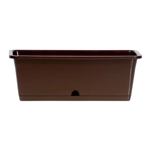 Žardinjera PROSPERPLAST Camelia 50x18x17cm braon