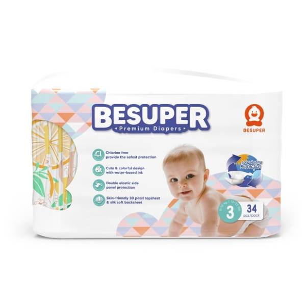 BESUPER pelene premium 3 34kom