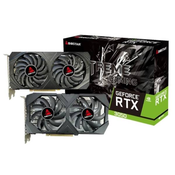 BIOSTAR nVidia GeForce RTX 3050 6GB GDDR6 96-bit grafička kartica