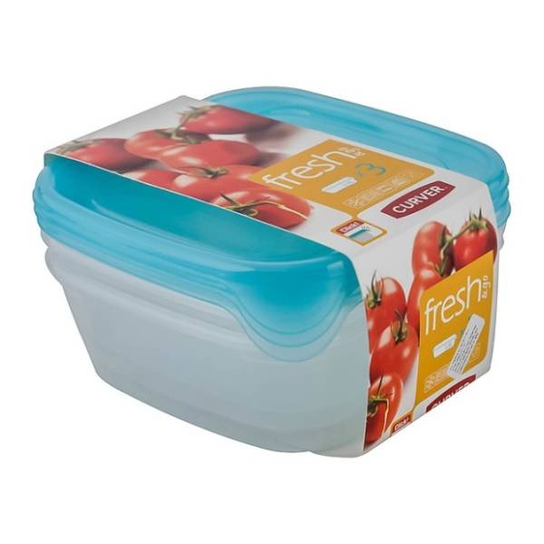 CURVER set kutija za hranu Fresh & go 3x800ml