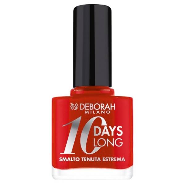 DEBORAH 10 days long lak za nokte 39 geranium red