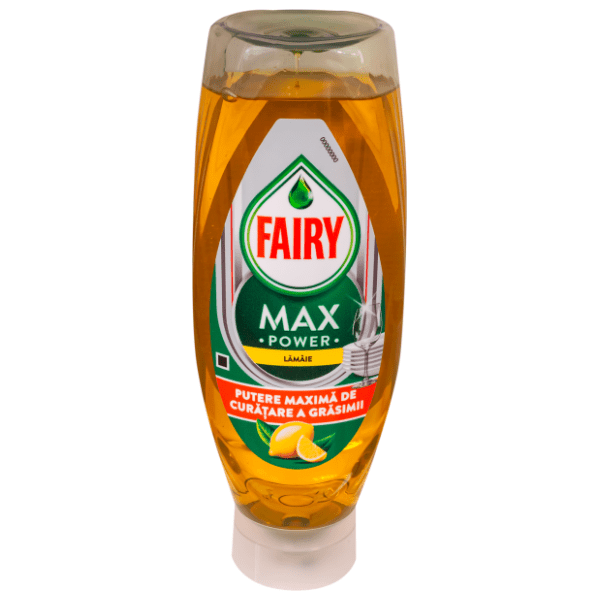 Deterdžent za sudove FAIRY Max power lemon 545ml
