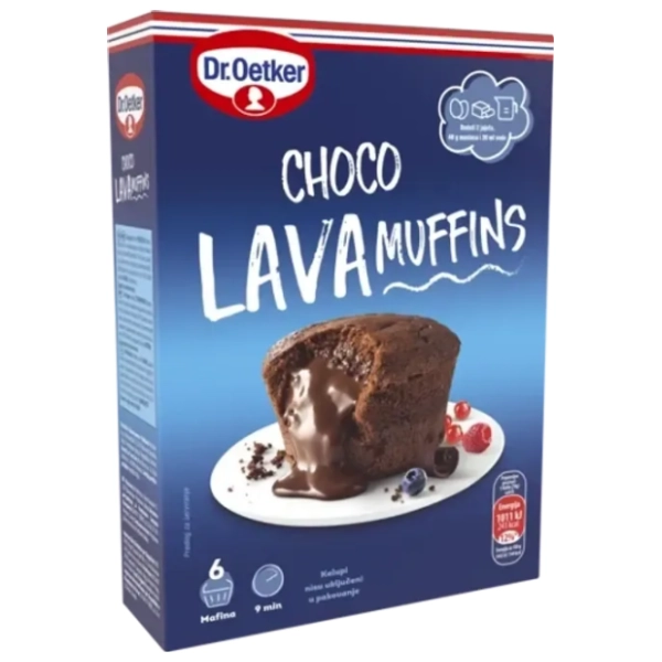 Smeša za mafine DR. OETKER choco lava 260g
