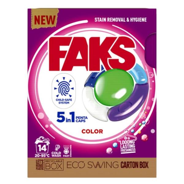 FAKS Color kapsule za veš 14kom