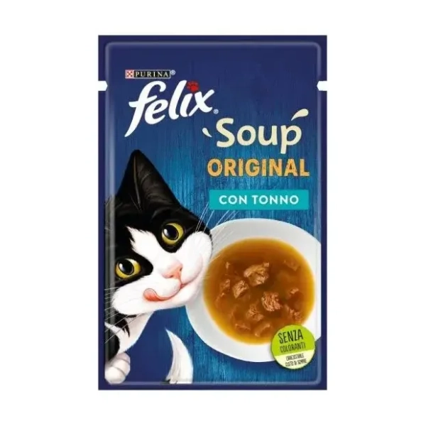FELIX hrana za mačke supa piletina 48g
