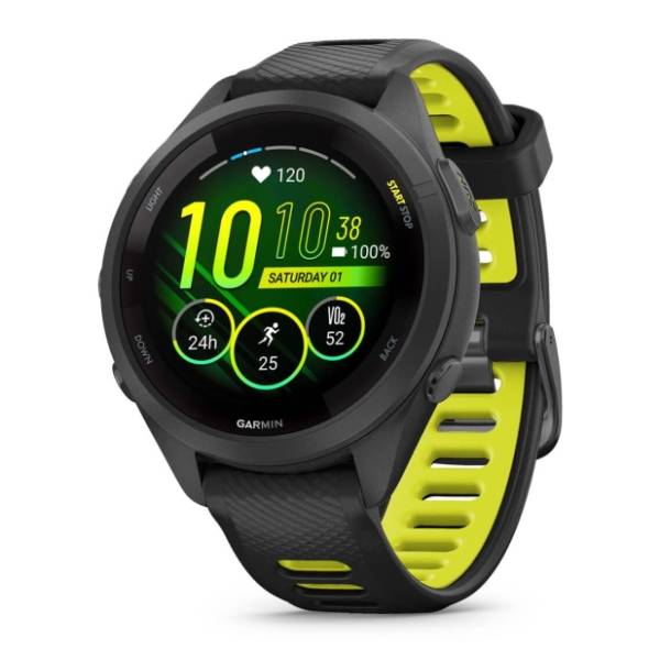 GARMIN Forerunner 265S Black/Amp Yellow pametni sat