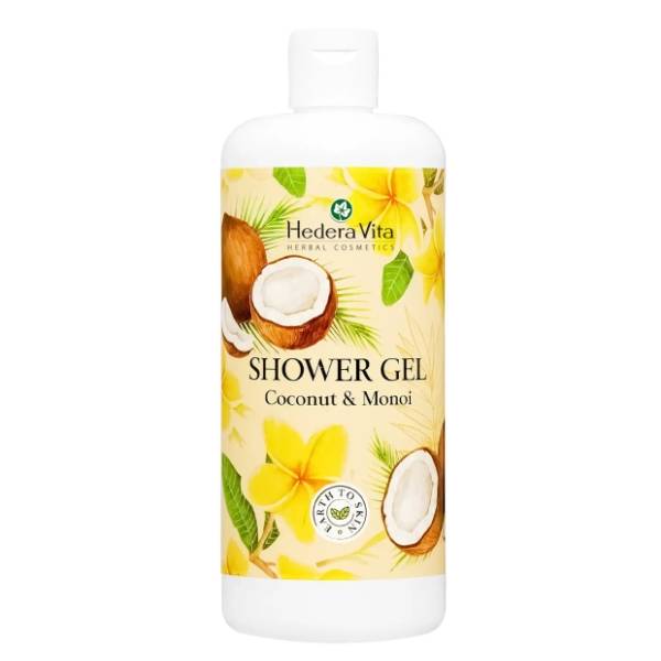 Gel za tuširanje HEDERA VITA kokos monoi 500ml