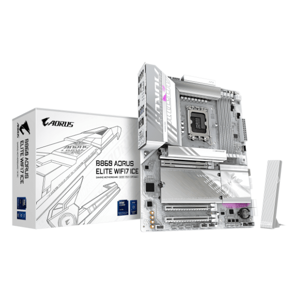 GIGABYTE B860 AORUS ELITE WIFI7 ICE (rev. 1.0) matična ploča
