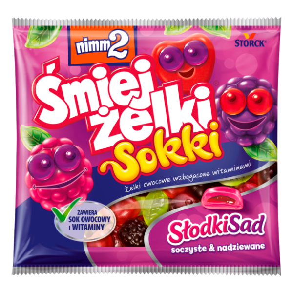 Gumene bombone NIMM2  crveno voće 90g