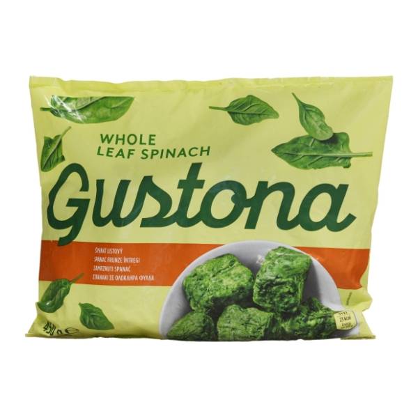 GUSTONA spanać listovi 450g