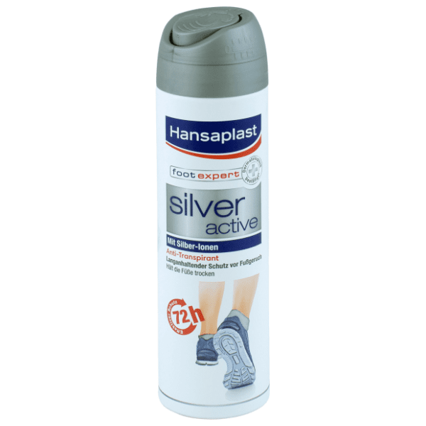 HANSAPLAST Silver active sprej za stopala 150ml