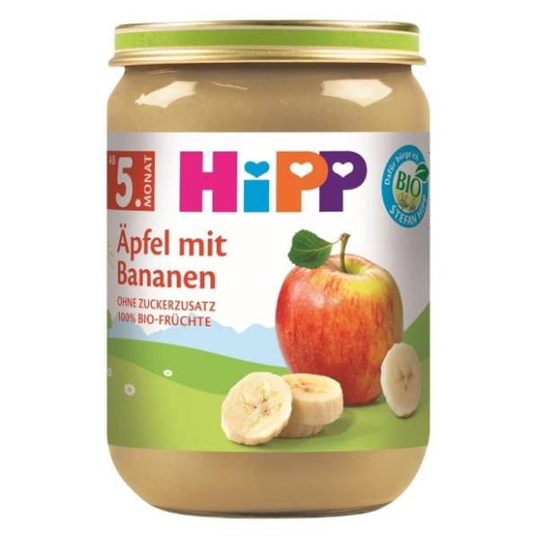 HIPP Bio kašica jabuka banana 190g