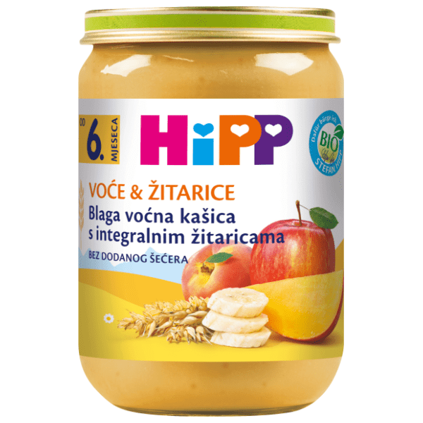 HIPP kašica žitarice kruška jabuka 190g