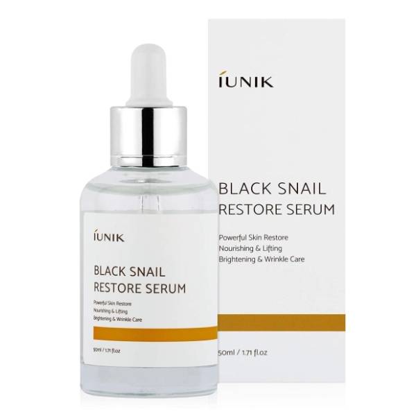 IUNIK Iussnail serum za lice od mucina crnog puža 50ml