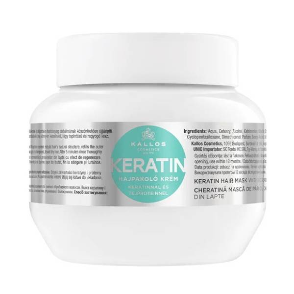 KALLOS Keratin maska za kosu 275ml