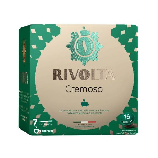 Kapsule RIVOLTA Cremoso 16kom