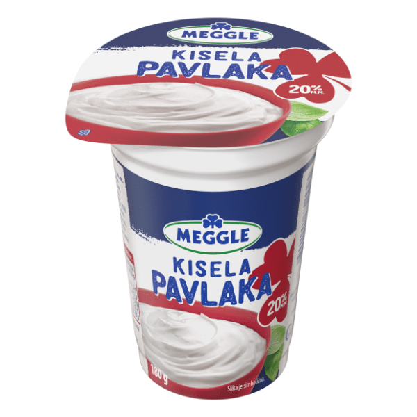 Kisela pavlaka MEGGLE 20%mm 180g
