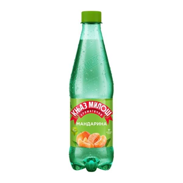 KNJAZ MILOŠ gazirana voda mandarina 1,25l