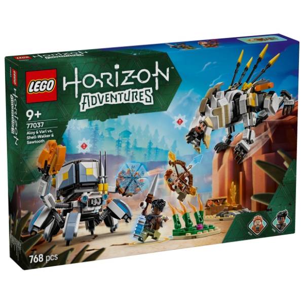 LEGO Aloj i Varl protiv Šel-vokera i Sabljozubog 77037