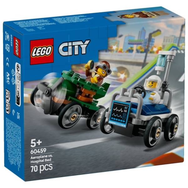 LEGO City avion protiv vozila sa bolničkim krevetom 60459
