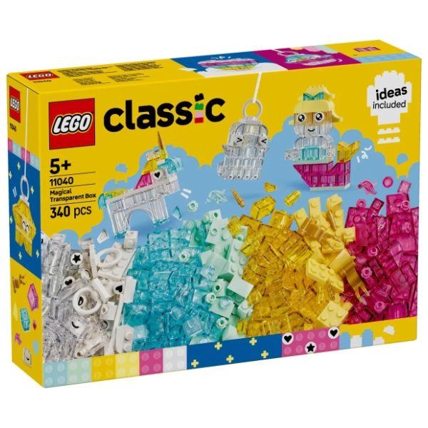 LEGO Classic kutija s magičnim providnim kockama 11040