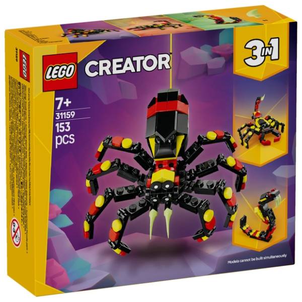 LEGO Creator 3in1 wild animals surprising spider 