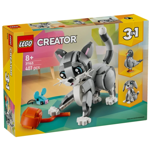 LEGO Creator 3u1 razigrana mačka 31163